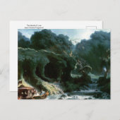 Die Insel der Liebe von Jean Honore Fragonard Post Postkarte (Vorne/Hinten)