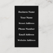 Die Insel der Taubenschmiede Visitenkarte (Rückseite)