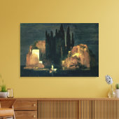 Die Insel der Toten, 1880 (Öl auf Leinwand) Leinwanddruck (Insitu (Wohnzimmer))