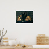 Die Insel der Toten, 1880 (Öl auf Leinwand) Poster (Küche)