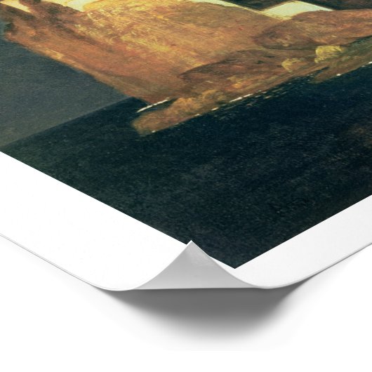 Die Insel der Toten, 1880 (Öl auf Leinwand) Poster (Ecke)