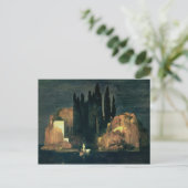 Die Insel der Toten, 1880 (Öl auf Leinwand) Postkarte (Stehend Vorderseite)