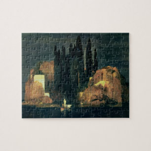 Die Insel der Toten, 1880 (Öl auf Leinwand) Puzzle