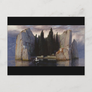 Die Insel der Toten Postkarte
