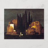 Die Insel der Toten von Arnold Böcklin Postkarte (Vorderseite)