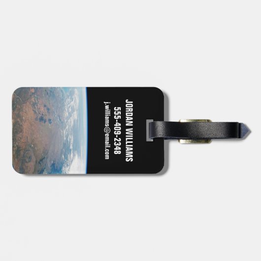 Die Insel Madagaskar. Gepäckanhänger (Rückseite horizontal)