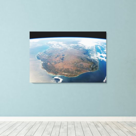 Die Insel Madagaskar. Leinwanddruck (Insitu (Holzboden))