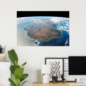 Die Insel Madagaskar. Poster (Heimbüro)