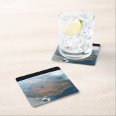 Die Insel Madagaskar. Rechteckiger Pappuntersetzer (Vor Ort)