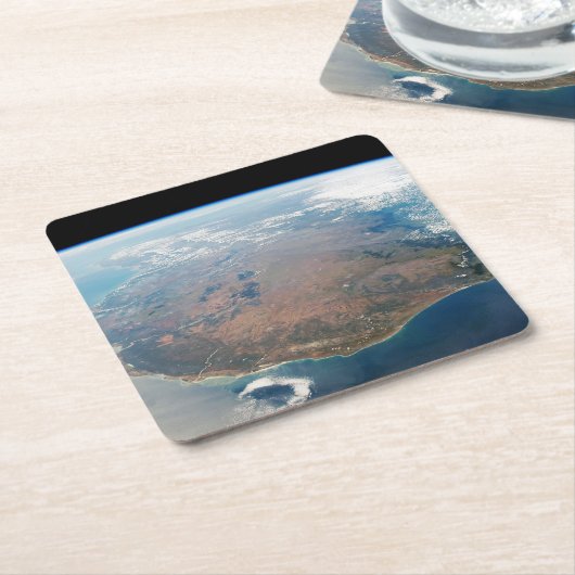 Die Insel Madagaskar. Rechteckiger Pappuntersetzer (angewinkelt)