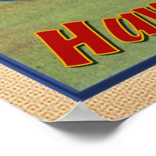 Die Insel Maui Hawaii Poster (Ecke)