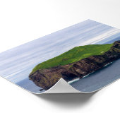 Die Insel mit einem Haus Poster (Ecke)