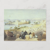 Die Insel Philae mit Blick auf den Nil