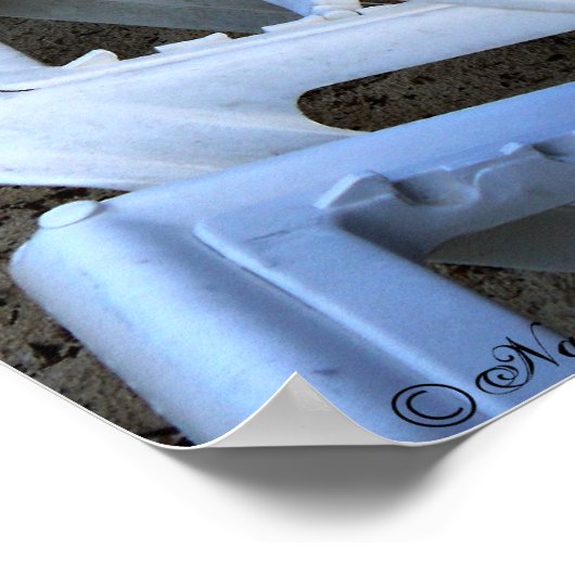 Die Insel Poster (Ecke)