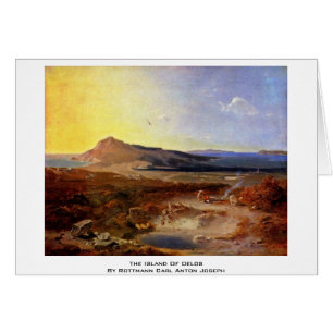 Die Insel von Delos durch Rottmann Karl Anton