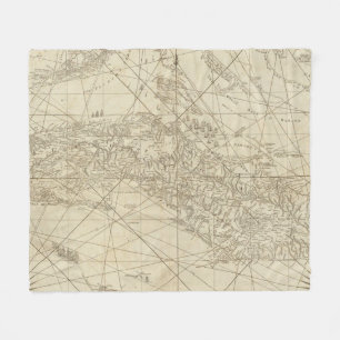 Die Insel von Kuba mit Teil des Bahama hat ein Fleecedecke