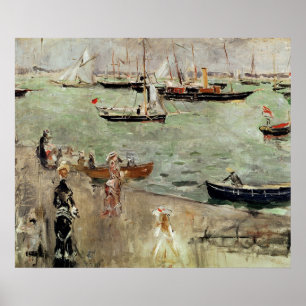 Die Insel von Wight, 1875 Poster