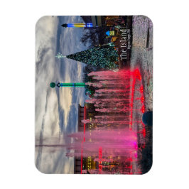 Die Insel zu Weihnachten in der Taubenschmiede Magnet