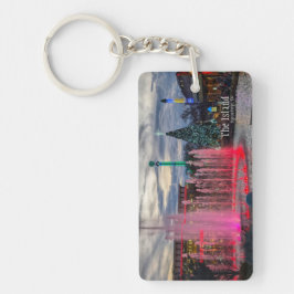 Die Insel zu Weihnachten in der Taubenschmiede Schlüsselanhänger