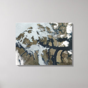 Die Inseln der Königin-Elizabeth Leinwanddruck