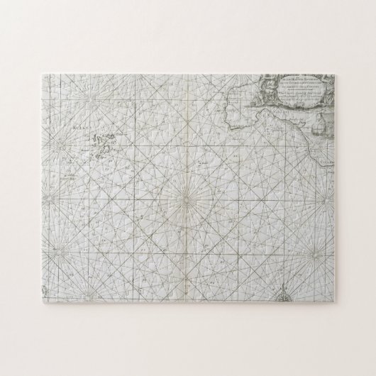 Die Inseln von Scilly u. von Cornwall Puzzle (Horizontal)