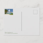 DIE INSELN WARTEN/TURKS UND CAICOS INSELN POSTKARTE (Rückseite)