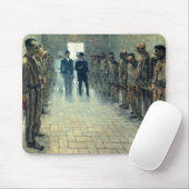 Die Inspektion (Öl auf Leinwand) Mousepad (Mit Mouse)