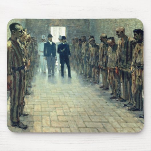 Die Inspektion (Öl auf Leinwand) Mousepad (Vorne)
