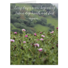 Die Inspiration der Natur Motivierend