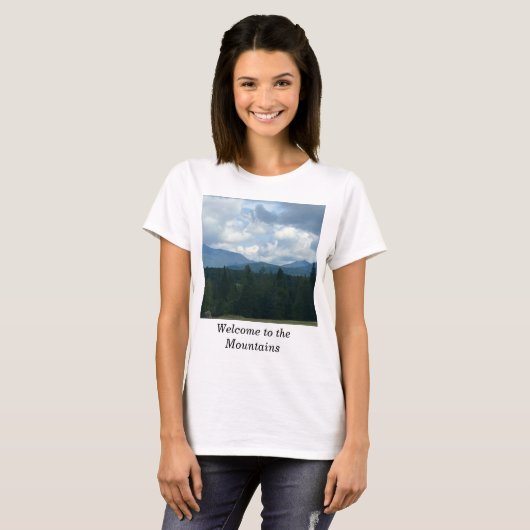 Die Inspiration des Bergsteigers T-Shirt (Vorne ganz)