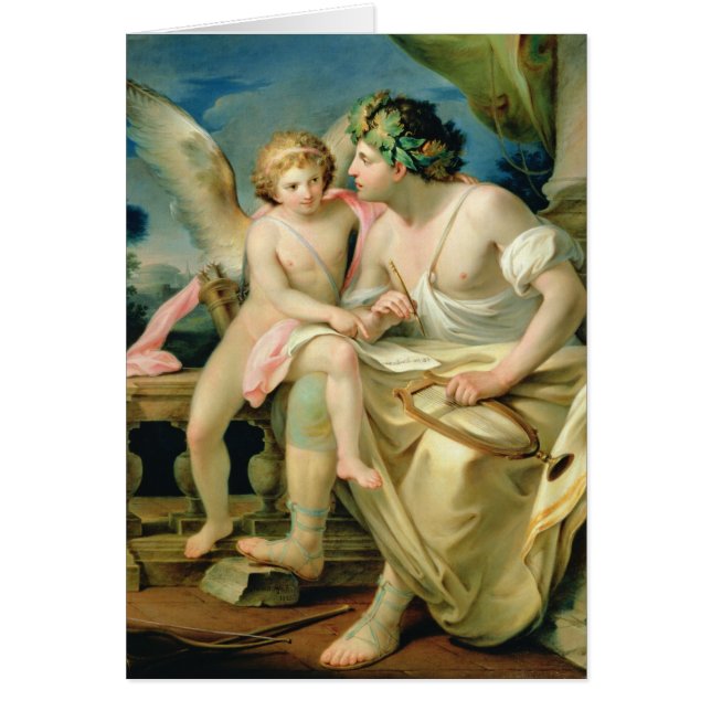 Die Inspiration des Dichters, 1785 (Vorne)
