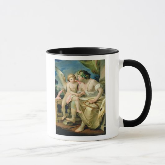 Die Inspiration des Dichters, 1785 Tasse (Rechts)