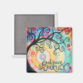 Die Inspiration für die Reise Magnet (Vorderseite/Rückseite)