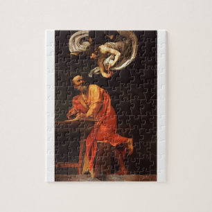 Die Inspiration von Saint Matthew, Caravaggio Puzzle