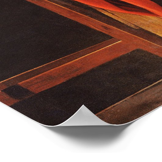 Die Inspiration von Saint Matthew Poster (Ecke)