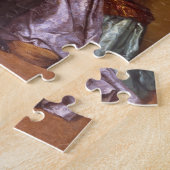Die inspirierende Predigt (Öl auf Leinwand) Puzzle (Seite)