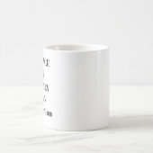 Die inspirierende Tasse der Reise (Mittel)