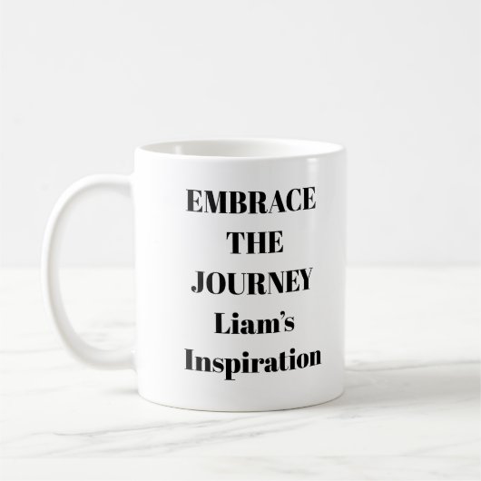 Die inspirierende Tasse der Reise (Links)