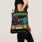 Die inspirierter Lehrer-personalisierte Tasche (Von Nahem)