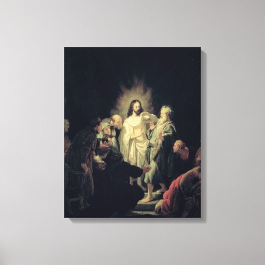 Die Instabilität des Heiligen Thomas Leinwanddruck (Vorderseite)