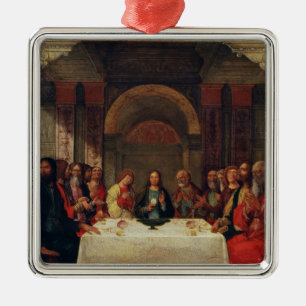 Die Institution des heiligen Abendmahl, c.1490 Ornament Aus Metall