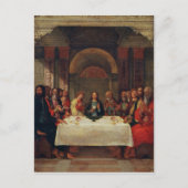 Die Institution des heiligen Abendmahl, c.1490 Postkarte (Vorderseite)