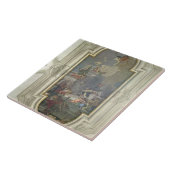 Die Institution des Rosenbeetes durch St Dominic Fliese (Seite)