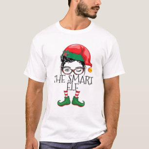 Die intelligente Elf Matching Familie Pajamas Weih T-Shirt