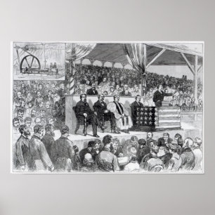 Die internationale Baumwollausstellung Atlantas Poster