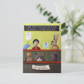 Die internationale Cyclops-Konferenz Postkarte (Stehend Vorderseite)