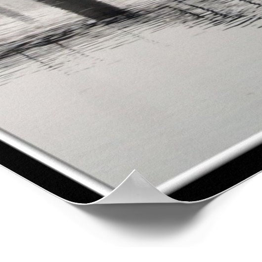 Die Internationale Friedensbrücke Poster (Ecke)