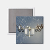 Die Internationale Raumstation fällt zurück Magnet (Vorderseite/Rückseite)