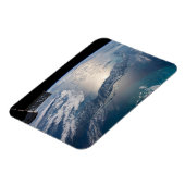 Die Internationale Raumstation über dem Atlantik Magnet (Linke Seite)