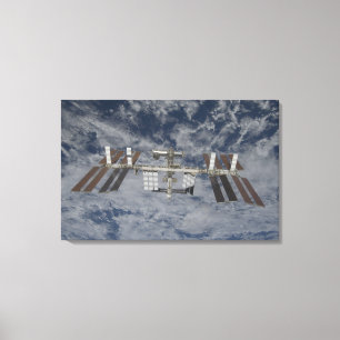 Die internationale Weltraumstation 15 Leinwanddruck